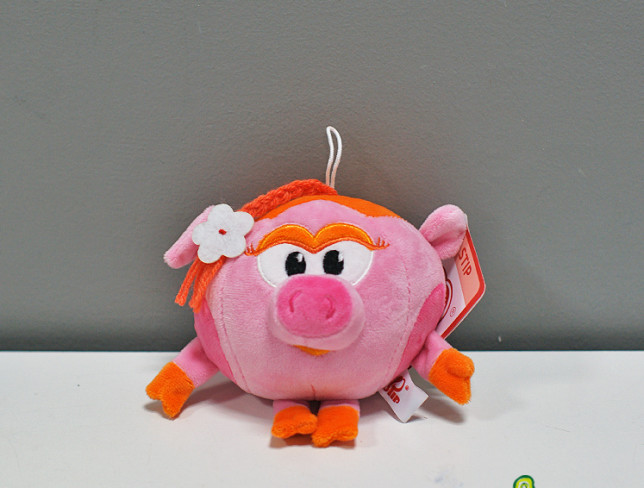 Round Piggy, height 19 cm photo